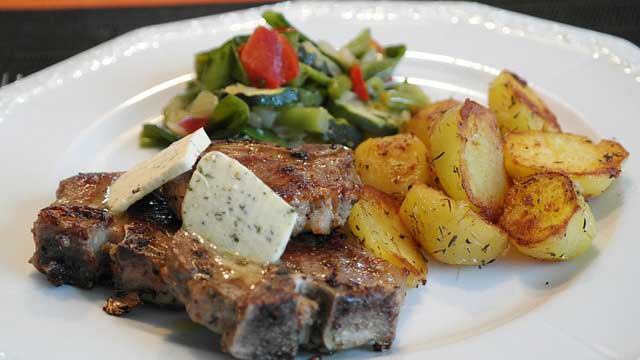 Картофель с мясом - главное блюдо удмуртской кухни
