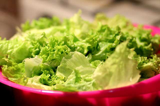 Листовой салат для похудения