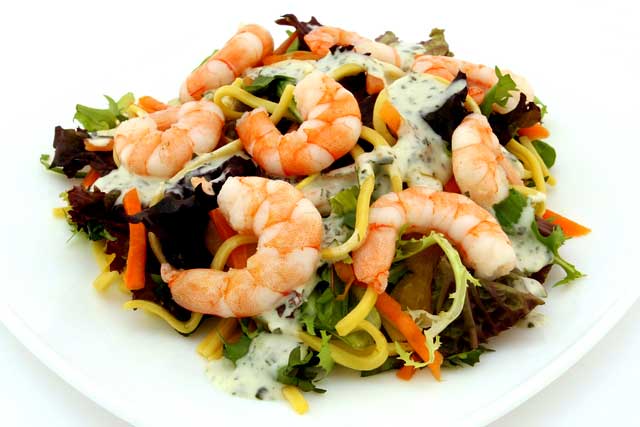 Рецепты салатов с морепродуктами