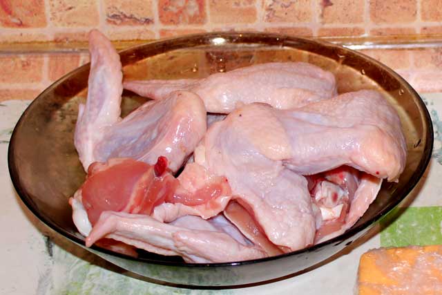 Куриные крылышки для супа