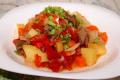 Вкусное овощное рагу с мясом
