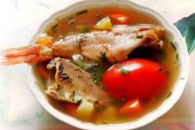 Вкусный рыбный суп